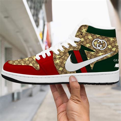 jordan 1 green gucci|air jordan gucci shoes.